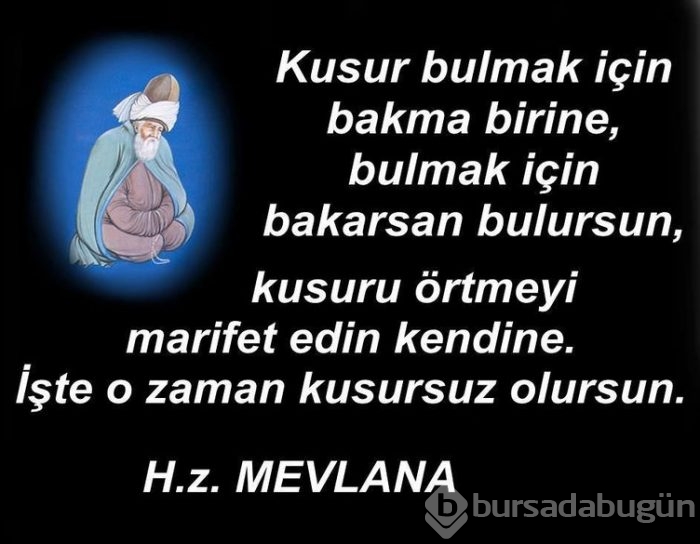 Mevlana sözleri