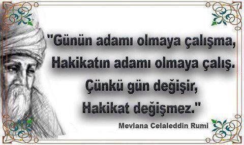 Mevlana sözleri