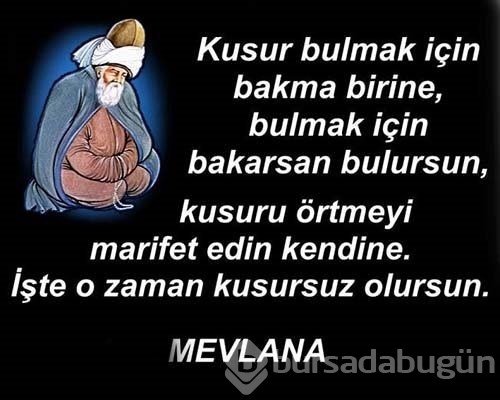 Mevlana sözleri