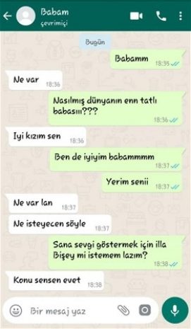Komik Whatsapp konuşmaları
