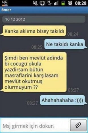 Komik Whatsapp konuşmaları