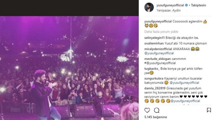 Ünlülerin instagram paylaşımları (31.10.2017)