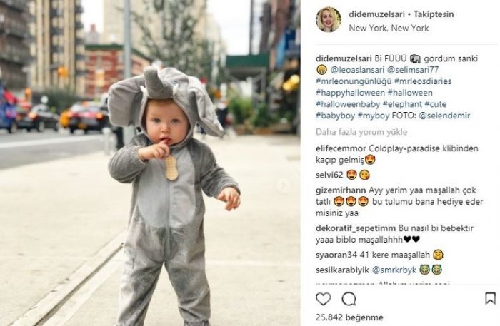 Ünlülerin instagram paylaşımları (31.10.2017)