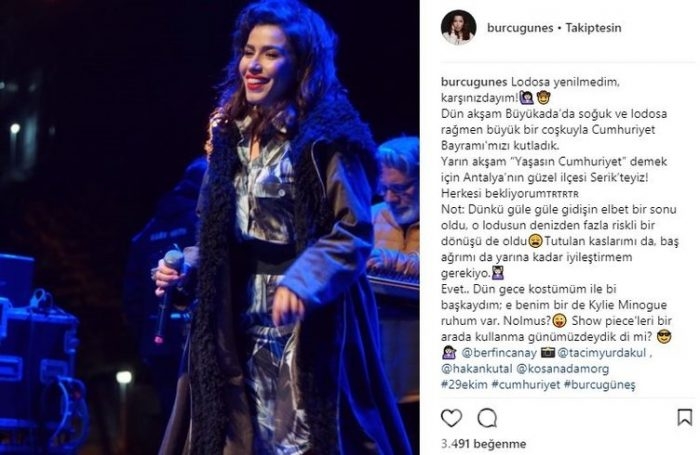 Ünlülerin instagram paylaşımları (31.10.2017)