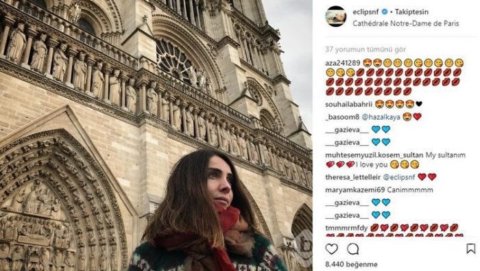 Ünlülerin instagram paylaşımları (31.10.2017)