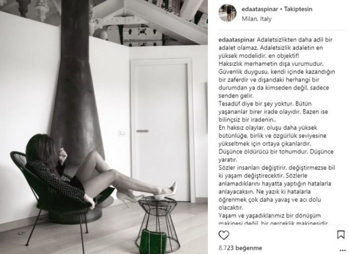 Ünlülerin instagram paylaşımları (31.10.2017)