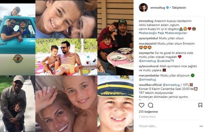 Ünlülerin instagram paylaşımları (31.10.2017)