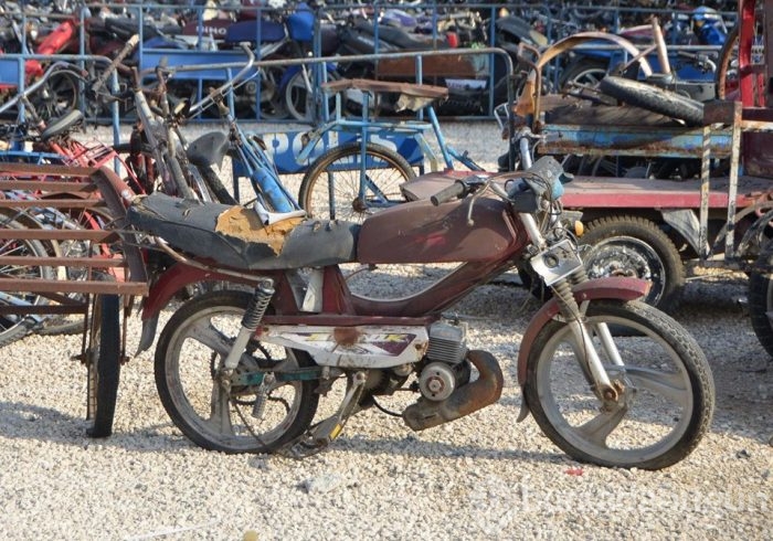 500 çalıntı motosiklet ele geçirildi