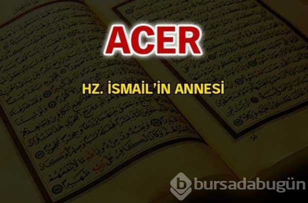 Kuran-ı Kerim'de geçen isimler ve anlamları