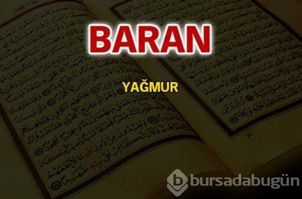 Kuran-ı Kerim'de geçen isimler ve anlamları
