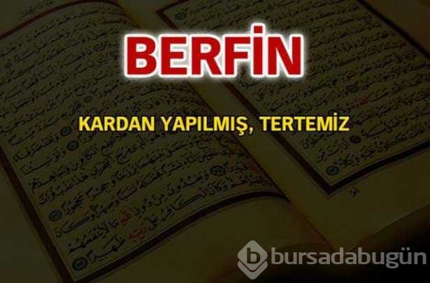 Kuran-ı Kerim'de geçen isimler ve anlamları