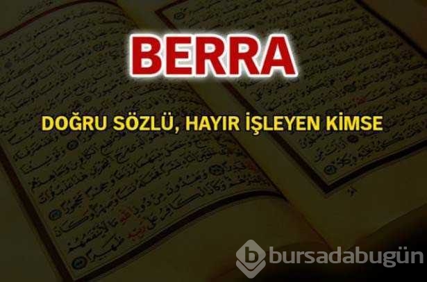 Kuran-ı Kerim'de geçen isimler ve anlamları