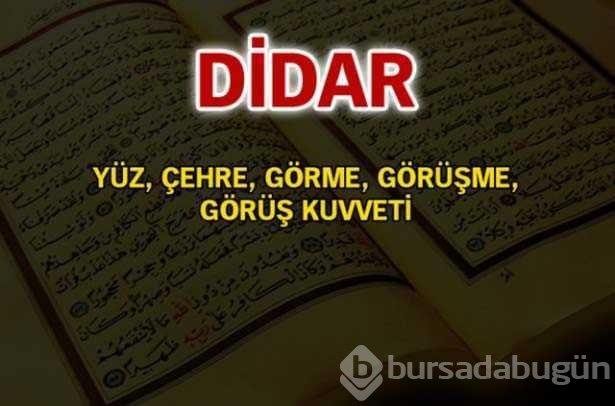 Kuran-ı Kerim'de geçen isimler ve anlamları