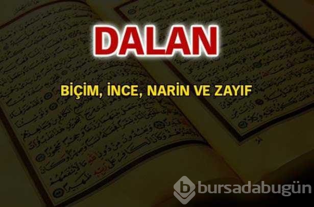 Kuran-ı Kerim'de geçen isimler ve anlamları