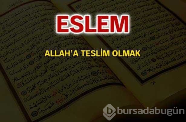 Kuran-ı Kerim'de geçen isimler ve anlamları