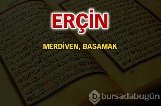 Kuran-ı Kerim'de geçen isimler ve anlamları