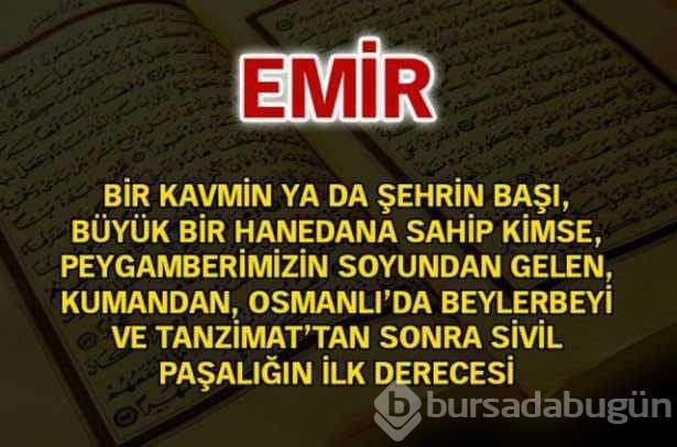 Kuran-ı Kerim'de geçen isimler ve anlamları