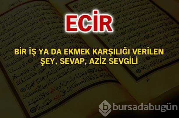 Kuran-ı Kerim'de geçen isimler ve anlamları
