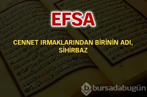 Kuran-ı Kerim'de geçen isimler ve anlamları