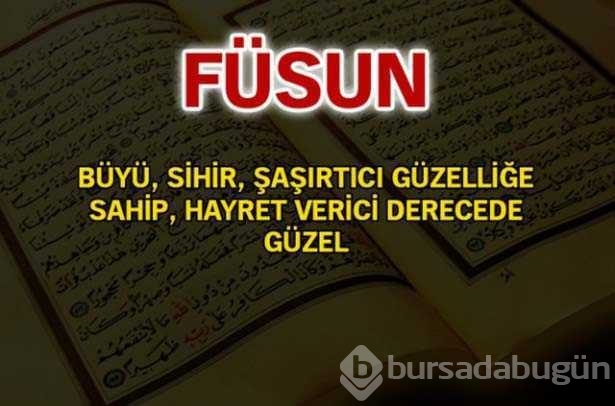 Kuran-ı Kerim'de geçen isimler ve anlamları
