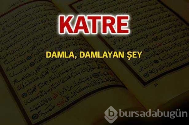 Kuran-ı Kerim'de geçen isimler ve anlamları