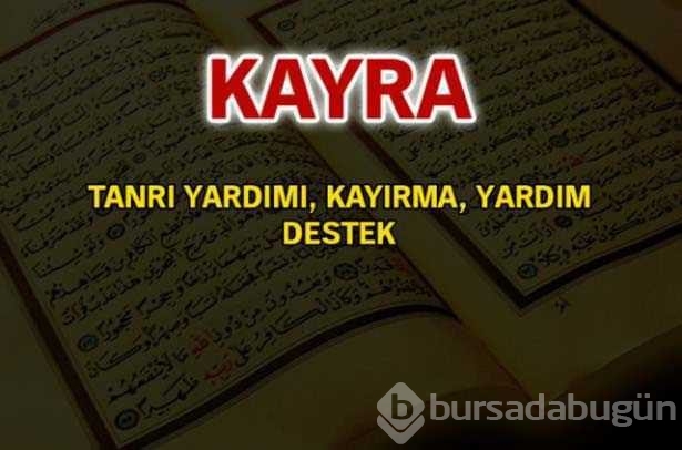 Kuran-ı Kerim'de geçen isimler ve anlamları