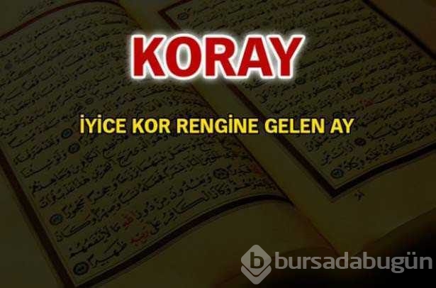 Kuran-ı Kerim'de geçen isimler ve anlamları