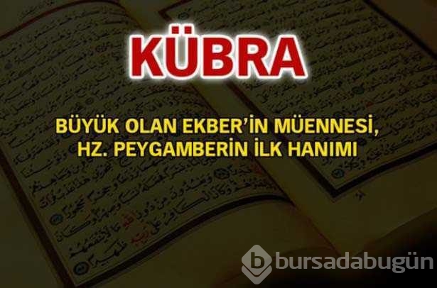 Kuran-ı Kerim'de geçen isimler ve anlamları