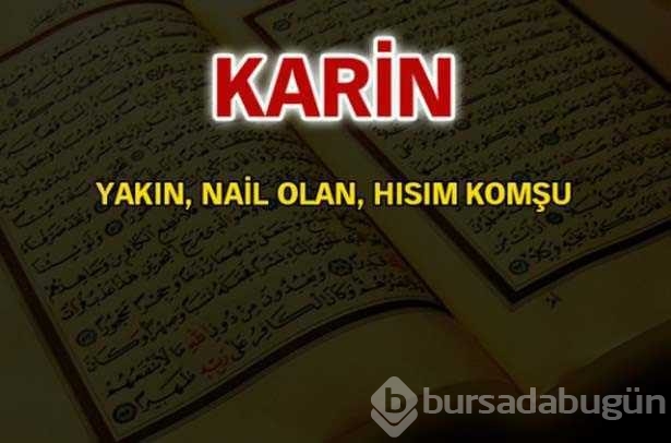 Kuran-ı Kerim'de geçen isimler ve anlamları