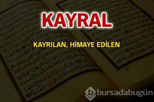 Kuran-ı Kerim'de geçen isimler ve anlamları
