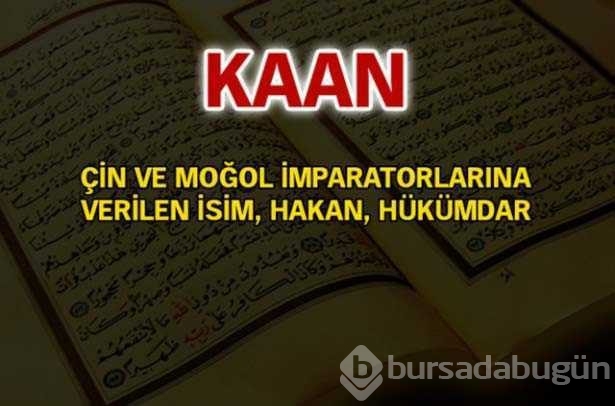 Kuran-ı Kerim'de geçen isimler ve anlamları