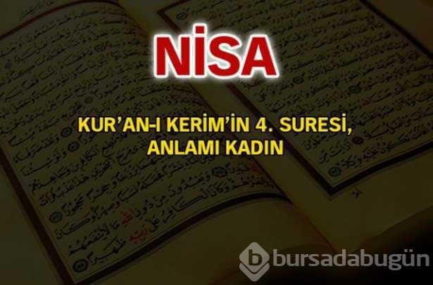 Kuran-ı Kerim'de geçen isimler ve anlamları