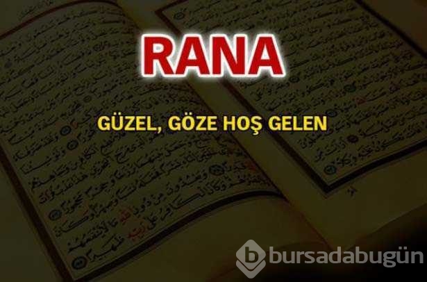 Kuran-ı Kerim'de geçen isimler ve anlamları