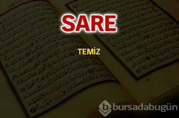 Kuran-ı Kerim'de geçen isimler ve anlamları