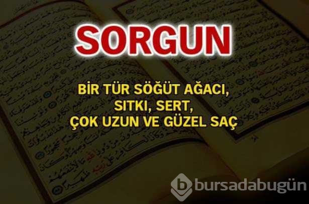Kuran-ı Kerim'de geçen isimler ve anlamları