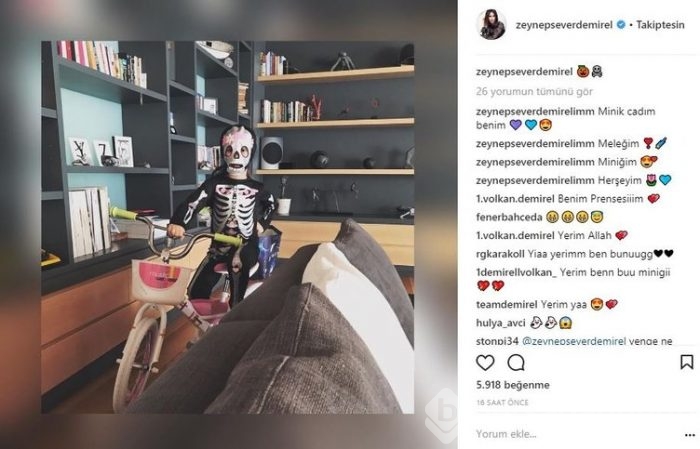 Ünlülerin İnstagram paylaşımları (01.11.2017)
