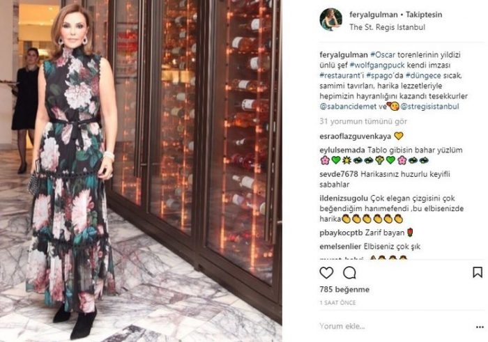 Ünlülerin İnstagram paylaşımları (01.11.2017)
