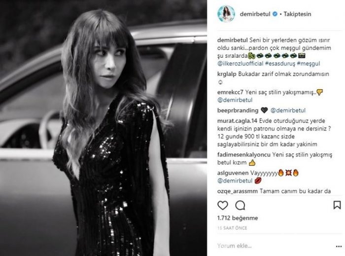 Ünlülerin İnstagram paylaşımları (01.11.2017)
