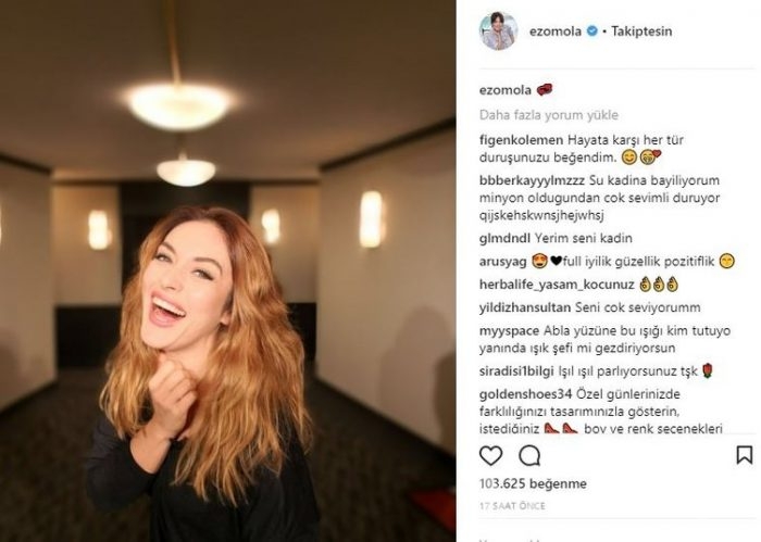 Ünlülerin İnstagram paylaşımları (01.11.2017)
