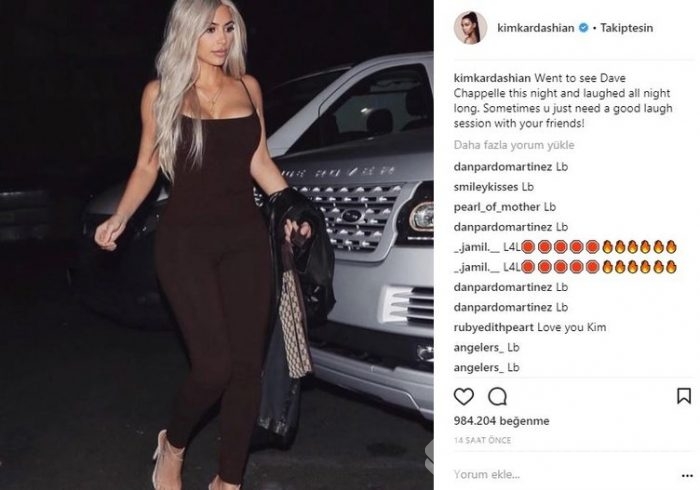 Ünlülerin İnstagram paylaşımları (01.11.2017)
