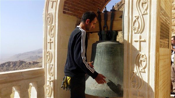 Türkiye`nin en büyük kilise çanı