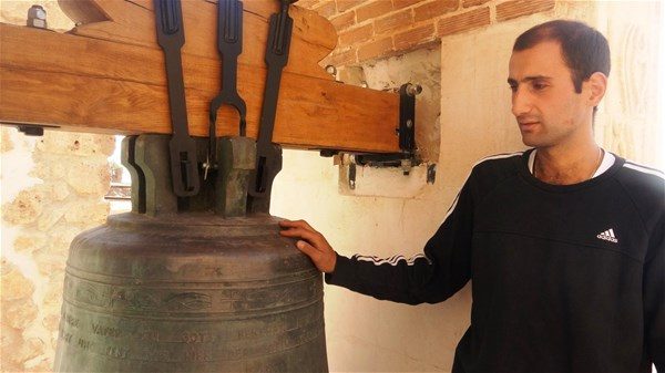 Türkiye`nin en büyük kilise çanı