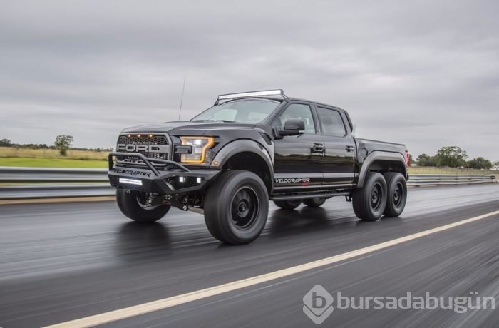 Hennessey VelociRaptor 6&times;6 ortaya çıktı