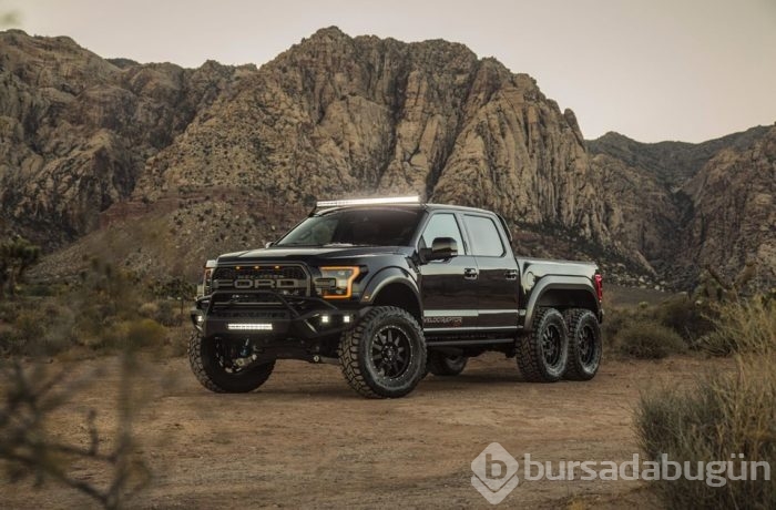 Hennessey VelociRaptor 6&times;6 ortaya çıktı