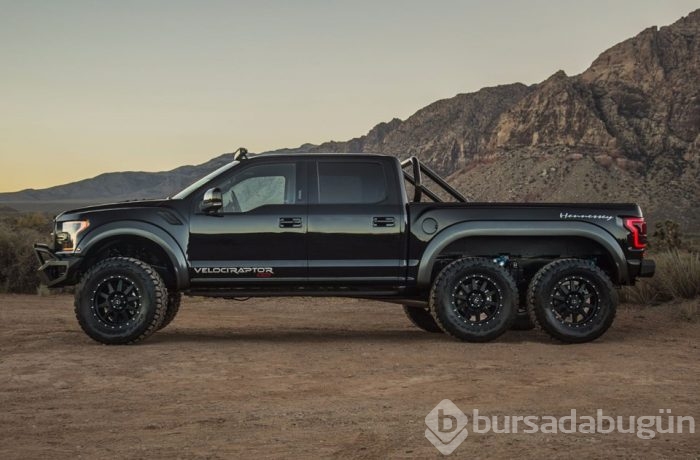 Hennessey VelociRaptor 6&times;6 ortaya çıktı