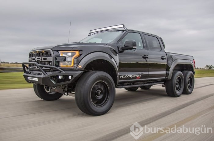 Hennessey VelociRaptor 6&times;6 ortaya çıktı