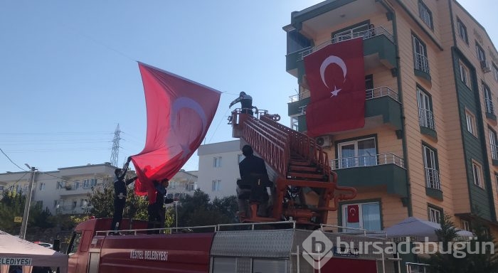 Bursa'yı şehit ateşi yaktı!	