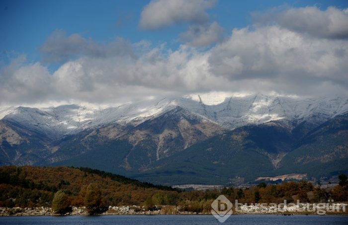Bursa'da Gököz Göleti büyülüyor 