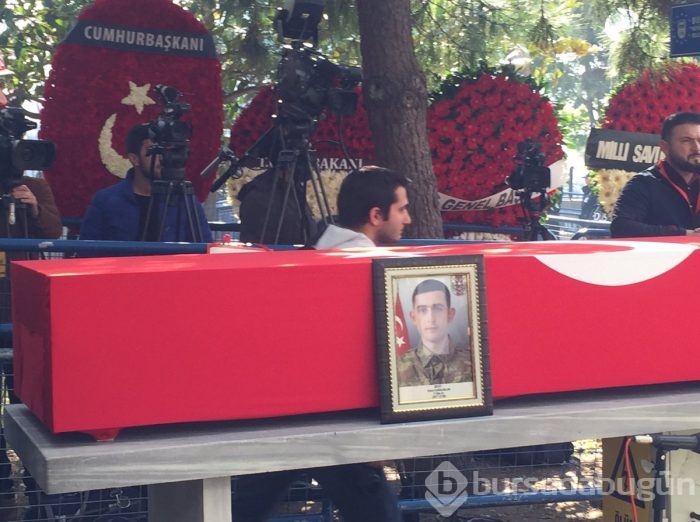 Bursa şehidini sonsuzluğa uğurladı!