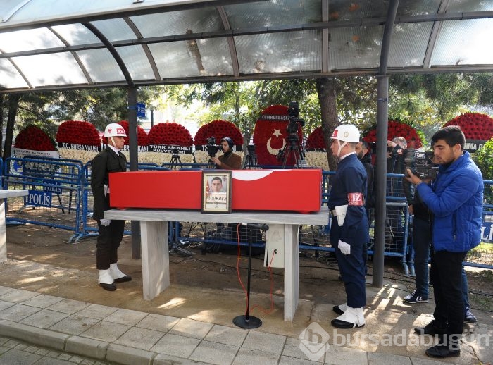 Bursa şehidini sonsuzluğa uğurladı!